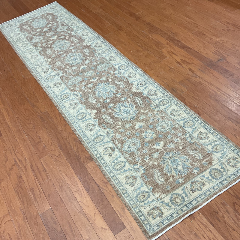  Handmade Oushak Wool Runner