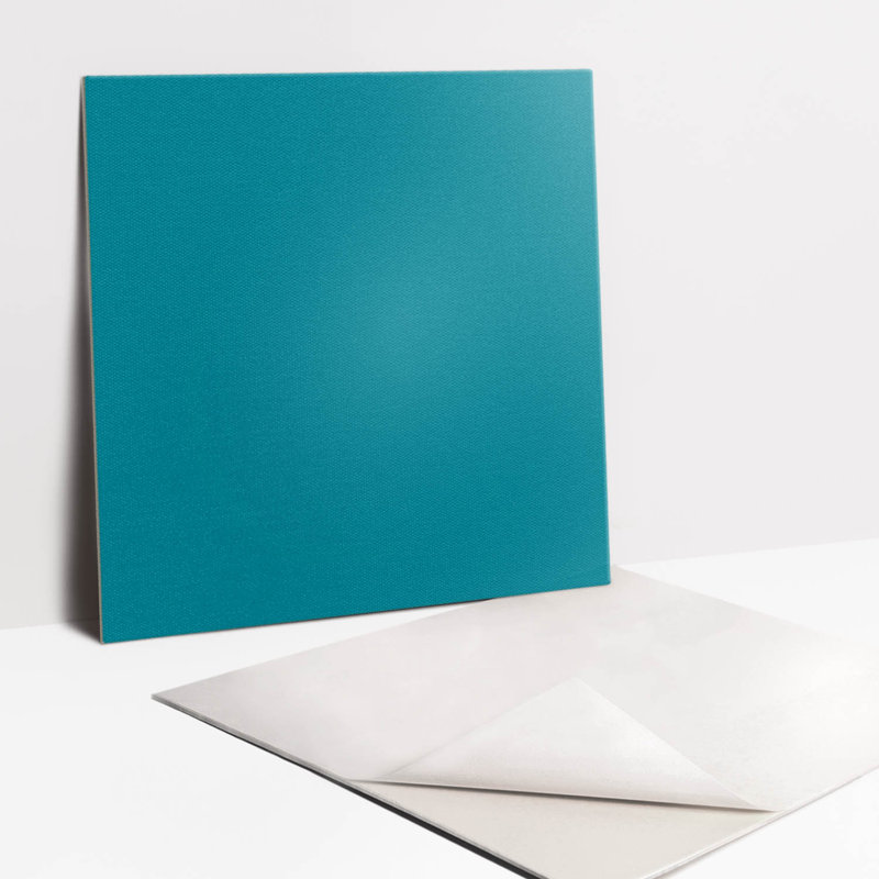 Susann 30cm x 30cm PVC Mosaic Tile, Turquoise