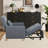 3-In-1 Adjustable Backrest Telescopic Sofa Bed