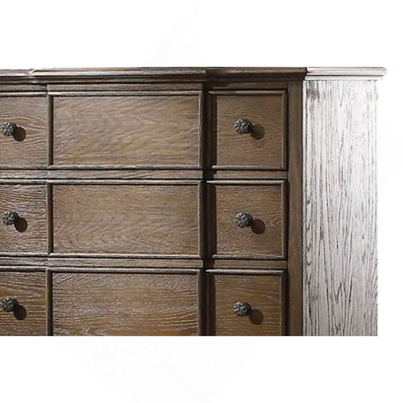 Weathered Oak Finish Chest