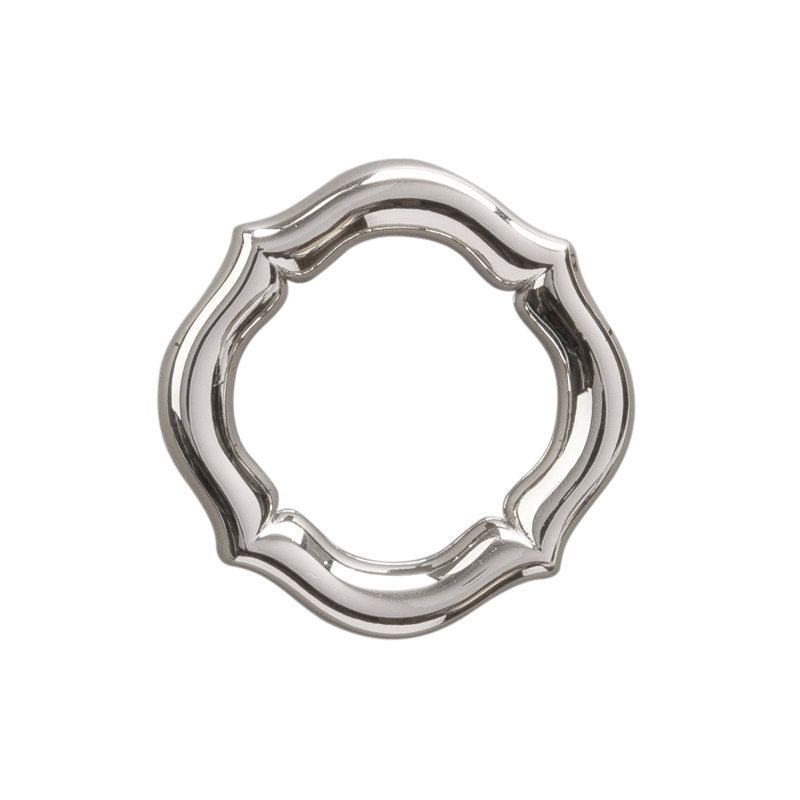 Trellis Collection Pendant Pull - 2 " Diameter Cabinet Pull - Traditional Hardware for Drawers & Cabinets, Polished Nickel