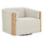  Fauteuil rembourré pivotant-124505314