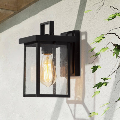 Black Wall Light