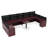 Essentials Series 29.5" H Desk Bridge and Connector-9507960-9507961