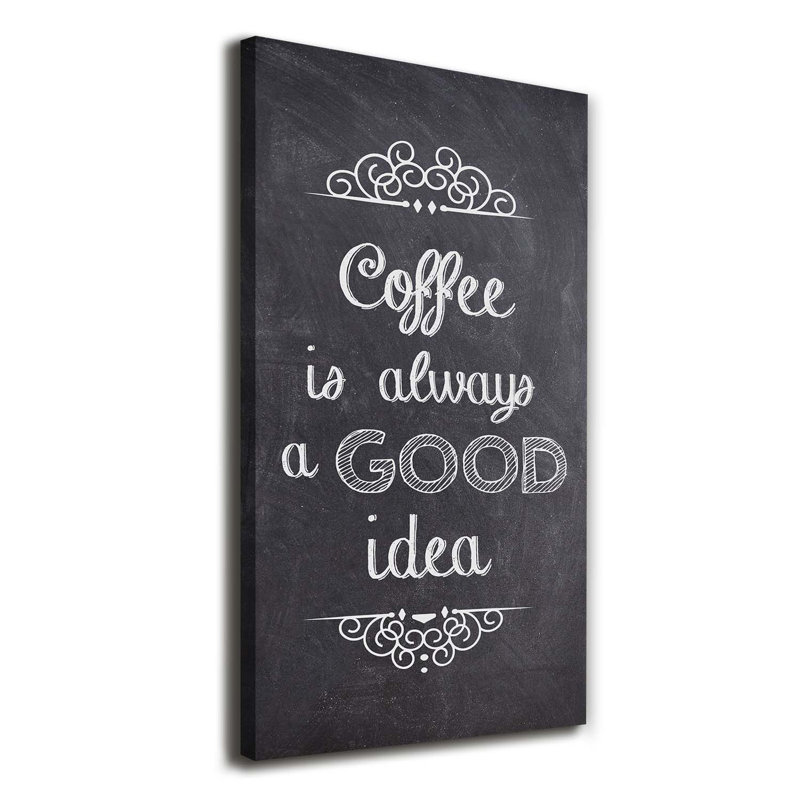 Coffee Collage - Wrapped Canvas Print