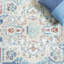 Tapis rouge / ivoire Southwestern-1525833423