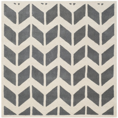Chatham Hand Tufted Wool Chevron Rug