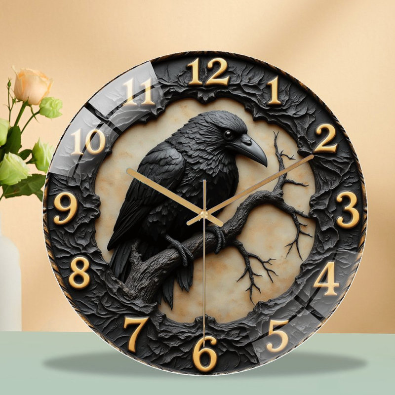 Horloge murale 12 po