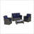 4 Pieces Outdoor Patio Furniture Sets-1837435240