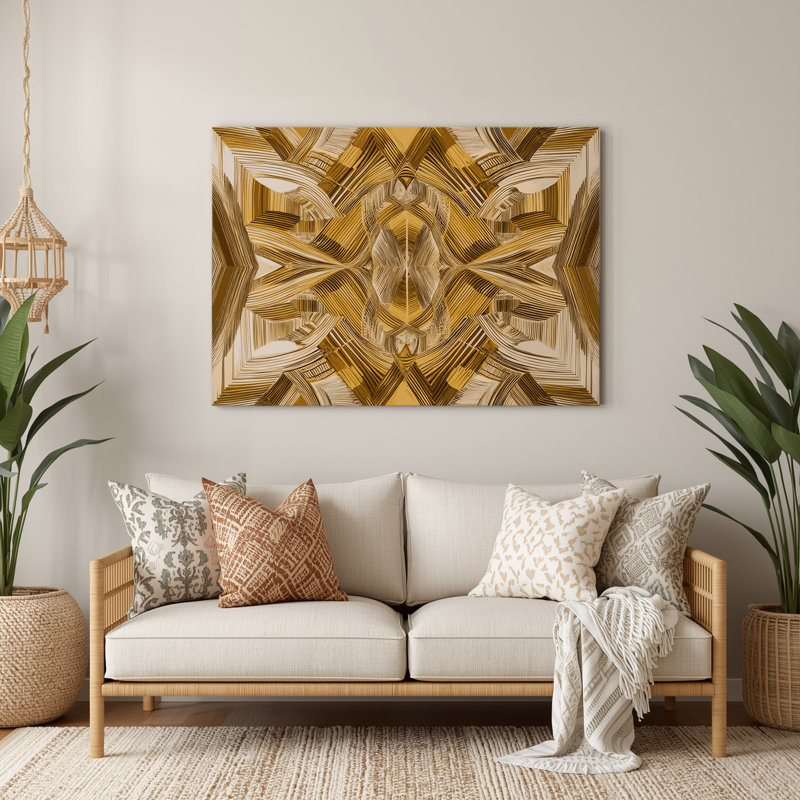 Art mural Op Op 54, H 96 po x l 120 po x P 0,05 po