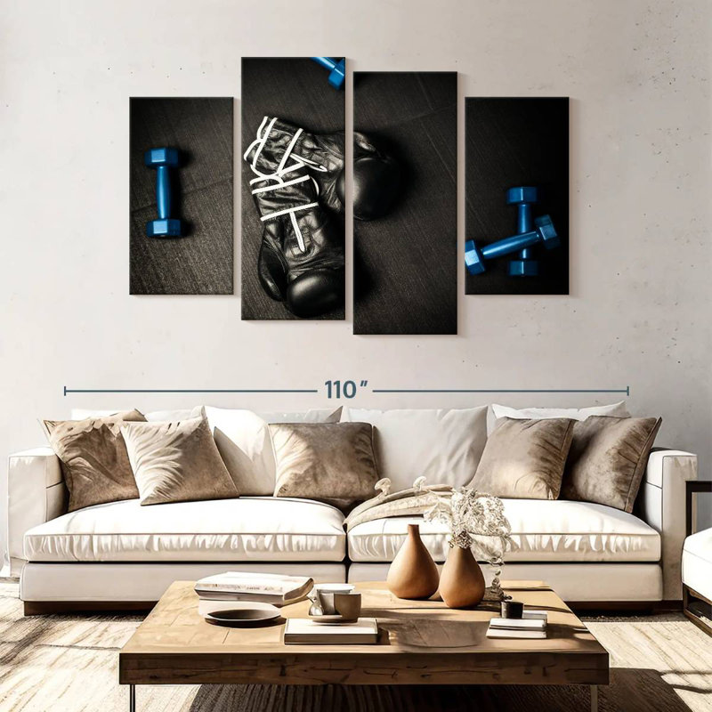 Sireci Boxing Gym, 54" H x 84" W