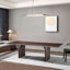 Walnut rectangular dining table
