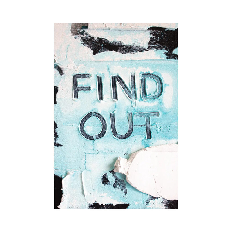 Find Out I by Kent Youngstrom - Wrapped Canvas Print, 30.48cm H x 20.32cm W x 1.91cm D