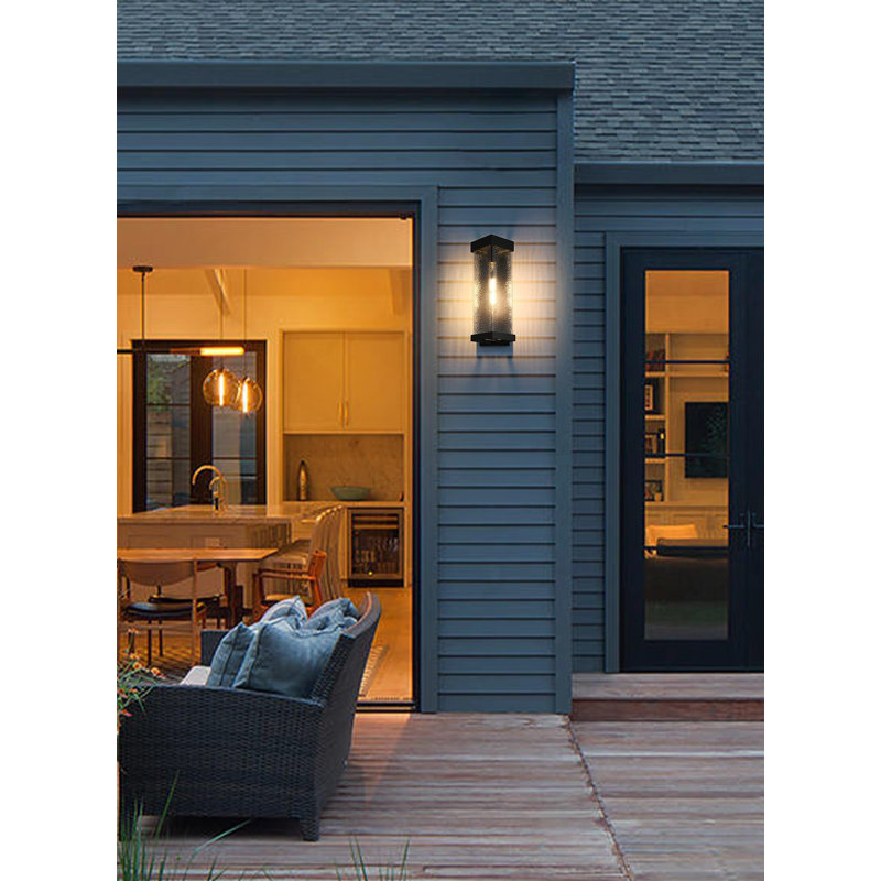 Swain Outdoor Wall sconce in Black