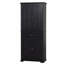 Armoire de rangement de salle de bain avec portes et tiroir, plusieurs espaces de rangement, tablettes réglables-2096417957