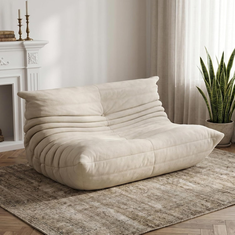 Velvet Sofa, 130cm