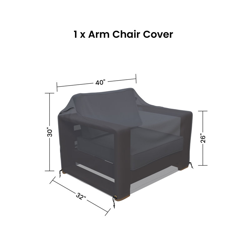 Housse pour chaise longue d'extérieur Shay