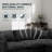 Upholstered Sectional Sofa, Cloud Sofa Couch L-Shaped Modular Sofa for Living Room Office Apartment-1419360337