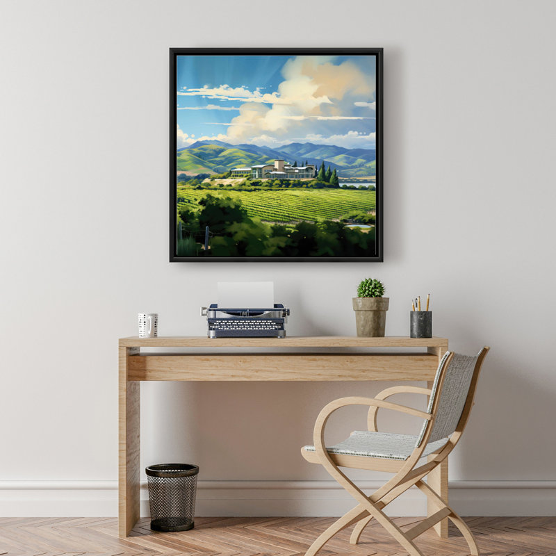 Impression sur toile Peaceful Day, H 24 po x l 24 po