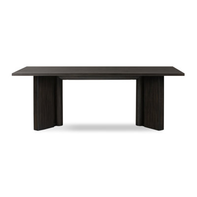 Huxley Dining Table 84"-Smoked Black