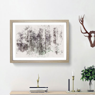 Pretty Forest - Framed Print