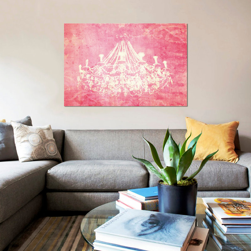 « rose lustre », impression sur toile tendue, H 18 po x l 26 po x P 1,5 po