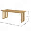 Ensemble de salle à manger d'intérieur en bois d'hévéa, table avec chaises en rotin