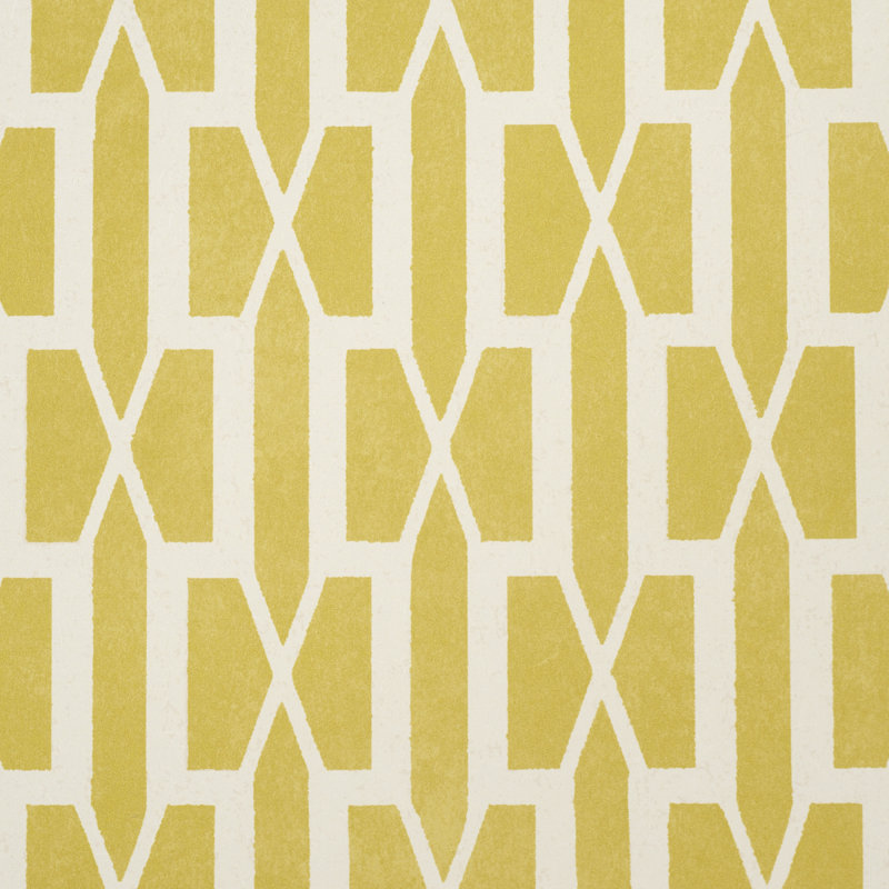 Papier peint Schumacher X Veere Grenney Belvedere, Jaune