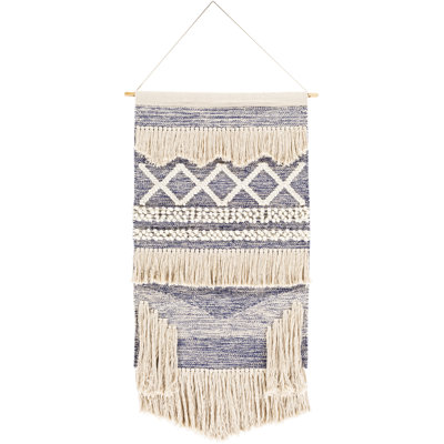 Blended Fabric Hand Woven Wall Hanging 