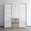 Armoire blanche 71 "avec miroir Aria-837274716