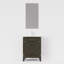 Ensemble de meuble-lavabo simple, miroir en acrylique et robinet Laurel l 24 po x P 18 po-104787422