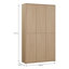 Modern minimalistic shoe cabinet with 6 doors, entryway cabinet, engineered wood-1129371108-1135938836