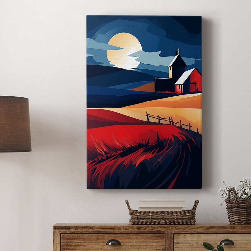 Paysages série Cxxvi - galerie sur mesure, H 18 po x l 12 po