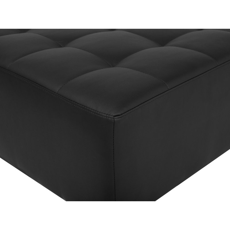 Finnegan 5 Seater Faux Leather Sofa Bed, Left