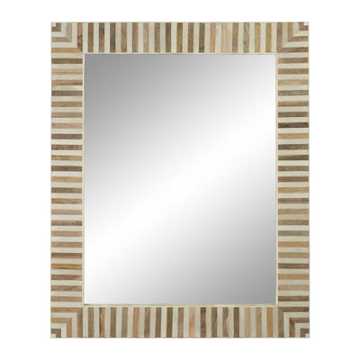 Demson Bone Rectangle Mirror