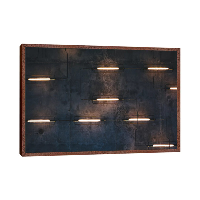 Fix You by Bethany Young - Print on Canvas, 45.72cm H x 66.04cm W x 3.81cm D, Classic Brown Wood Framed