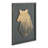 Handmade Rustic Grizzly Bear Looking Back Wood Wall Decor