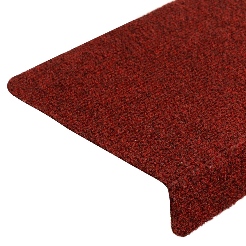 Braxx Non-Slip Bordeaux Red Stair Tread, 5