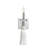 Marquette Tassel Wall Sconce - Polished Nickel - 5"W x 5"D x 14.5"H-122120027
