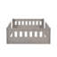 Lit plateforme en bois avec garde-corps-1387221969