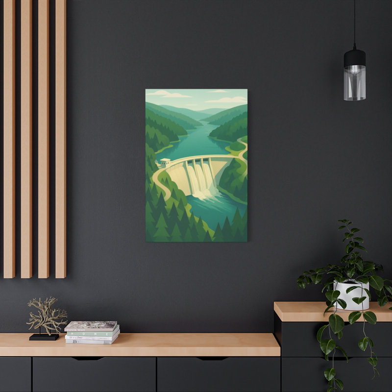Apel Single Picture Frame Print on Canvas, 91.44 cm H x 60.96 cm W