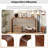 Flavil 12'' W Solid Wood Console Table with Sled Base-1317148394