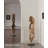 Brown Black Free Form Solid Wood Decorative Object-1218794122
