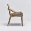 Delray Leather Arm Chair-1748792260