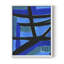 Impression sur toile «Invontract Blues I» - bois massif-1266924115-1266924114