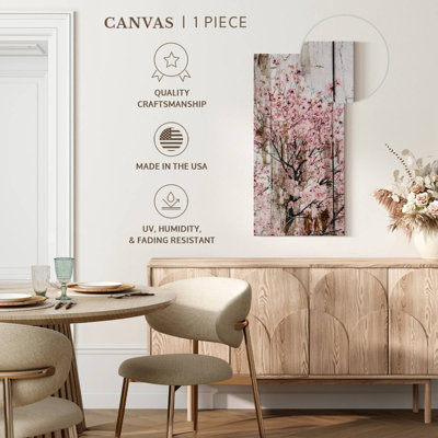 Fleurs printanières grunge