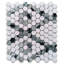 10" x 11" Marble Mosaic Wall & Floor Tile