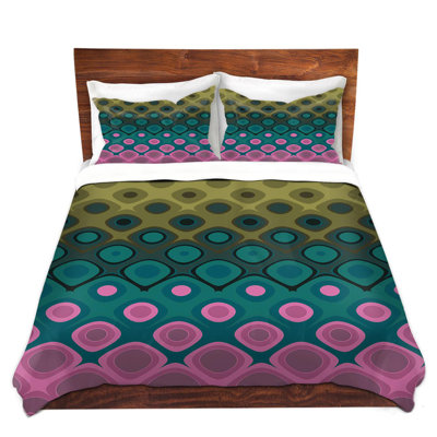 Polyester Geometric Shapes Duvet Cover