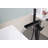 1 Handle FLOOR MOUNT Waterfall Faucet with Diverter