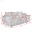 3 82 po avec structure en bois stable - tissu, base solide et confortable-118274995-118274994